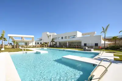 Image de Apt at 5 min drive from La Cala de Mijas beach, electric barbecue on terrace.