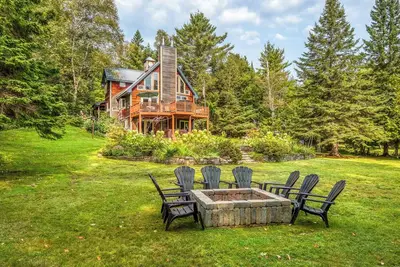 Image de Brooklake - Custom built home on Dodge Pond, with 250' on Dodge Pond Stream too