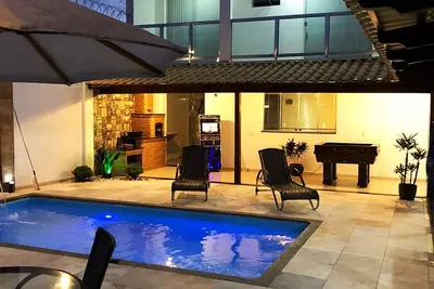 Image de Linda casa de alto padrão com Wi-Fi e lazer em Mg