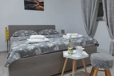 Image de Appartement de deux chambres avec le balcon et la vue sur le mer Vrsi, Zadar (A-14211-c)