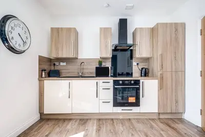 Pluxa Opal Luxury apartment***** Jewellery Quarter parking\/Netflix\/Wifi