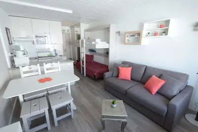 Image de Studio au coeur de la station, avec vue imprenable sur le lac de Tignes