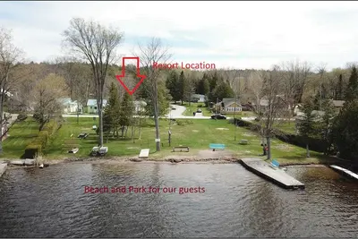 Image de 2 Br Cabin Sandy Beach, Kayak/Canoe/Paddles, Firepits @ Sturgeon Lake #3