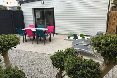 « Escapade bord de mer », à 50m d’une  longue plage de sable fin