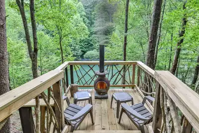 Image de pond view, Private, 2br, Hottub+ Firepit