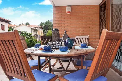 Image de Appartement de vacances \"A due passi dal lago\" avec Wi-Fi et terrasse