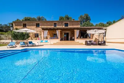 Image de Finca avec piscine Can Bielo à Majorque.