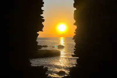 Image de Villa avec vue imprenable sur la mer et le couchée du soleil