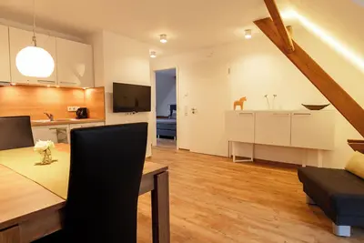 Image de Modern holiday apartments with a view of our horse pastures