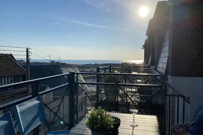 Image de Appt terrasse vue mer, 2 chambres / Appt terrace sea view with 2 bedrooms