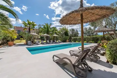Image de Maison de vacances 'Redonda 2' avec vue sur les montagnes, piscine partagée et Wi-Fi