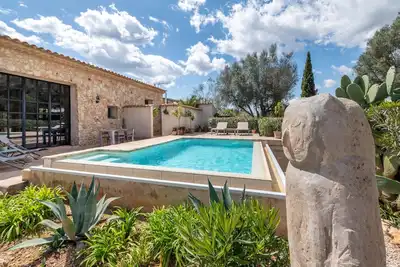 Image de Maison de vacances 'Cascada' avec vue sur les montagnes, piscine privée et Wi-Fi