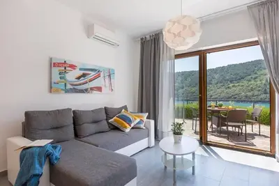 Image de Appartement de vacances Labin pour 1 - 5 personnes avec 2 chambres à coucher - Appartement de vacanc