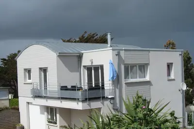 Image de Appartement de vacances Portbail pour 1 - 4 personnes avec 2 chambres Ă coucher - Maison de vacances