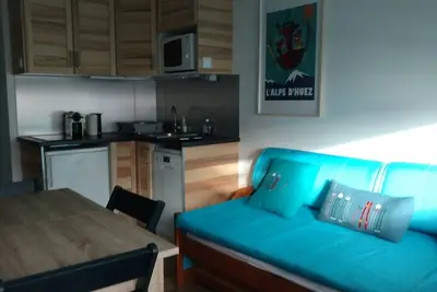 Image de Bel appart 5pers aux pieds des Pistes  + salle fermée pour ski/vélo