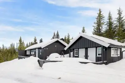 Image de Belle maison de 4 chambres à Sjusjøen