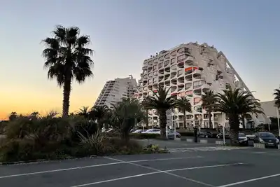 Image de Appartement confortable à la Grande Motte, belle vue sur port, mer et plages