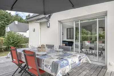 Image de Maison à l'orée du bois, proche plages et  îles du Golfe