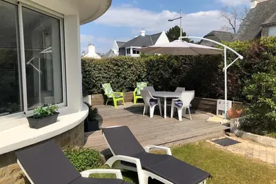 Image de Unique appartement avec jardin privatif à 30 m de la plage