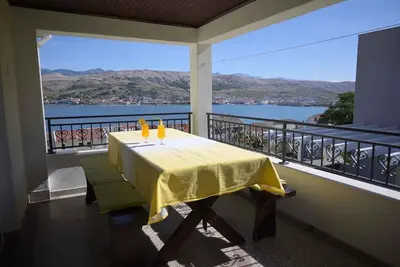 Image de Appartement de vacances avec balcon donnant sur la mer