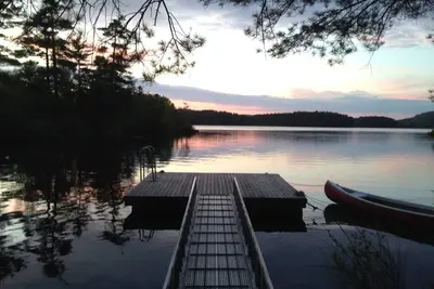 Image de Classic Maine Lakefront Cabin—Private dock, modern updates, 3mi to Camden Harbor