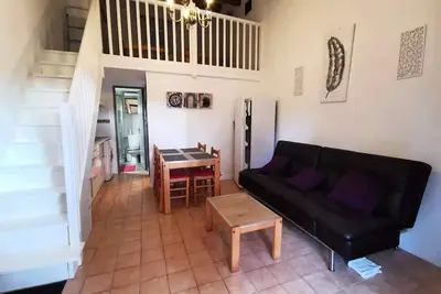 Image de Coquette villa deux pièces mezzanine avec climatisation  pour 5 personnes à Port Leucate. Réf: 1MPL_171