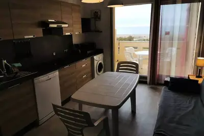Image de Appt T2 Cab Ou Mezz 6 couchages Port Leucate. Réf: 2NEF_33K3