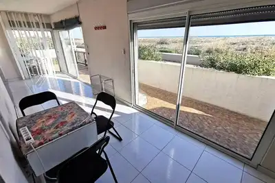 Image de Appartement 3 pièces pour 7 personnes avec Wifi face à la mer à Port Leucate en rez de chaussée. réf: 1AM_102