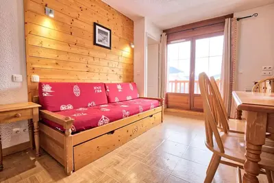 Image de Appartement dans une résidence avec piscine au pied des pistes
