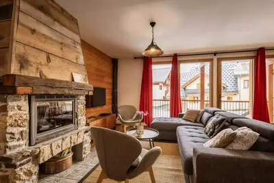 Image de 4 pièces duplex 8 personnes 5* exposé Sud