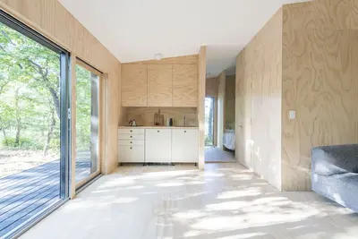 Image de Catskills Modern Cabin Featured by Dwell Mag