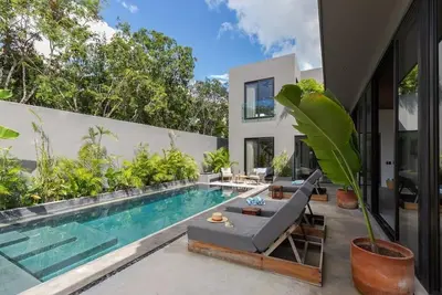 Image de Casa Gris an Architectural Oasis in Tulum