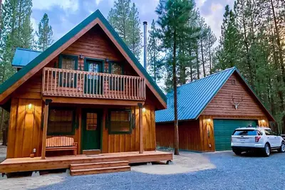 Image de Cozy Rustic Cabin, Snowmobile-Ohv Trails/Woodstove/Treager Bbq/Games & Puzzles