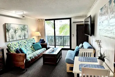 Image de Rare 1 Bedroom Condo in at the Heart of Waikiki 2 blocks from the beach