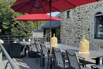 Image de Gite de Caractère Proche Campagne, Jacuzzi Privatif, Terrain Clos Arboré
