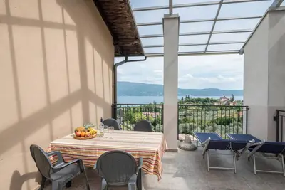 Image de Appartement de vacances Al Agave Sopra avec vue montagne, vue sur lac