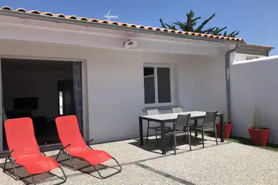 Image de 2 terrasses privées - tout à pied - semaine suppl -50€