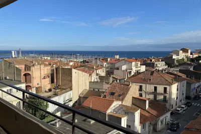Image de Vues exceptionnelles mer, port et toits de Sète