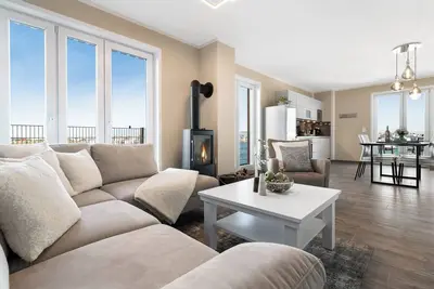 Image de Low-barrier Baltic Sea vacation apartment \"Zweite Heimat\" with water view and sauna