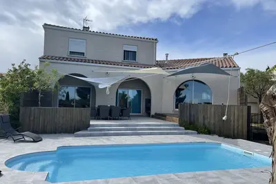 Image de Grande villa vue sur mer, terrasse, piscine, plages à 2km