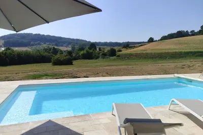 Image de Superbe maison de campagne, piscine et spa