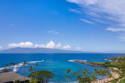 Image de Modern Remodel, Steps to Kapalua Bay Beach, 2-story Golf Villa, Ocean Golf View