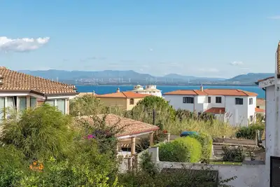 Image de Maison de vacances Casa Giovanna e Antonio avec vue sur la mer, climatisation, terrasse et jardin