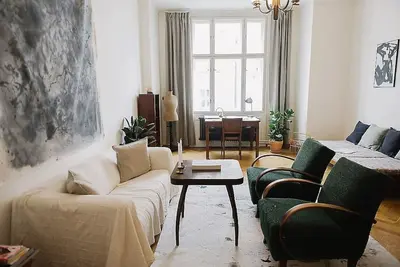 Image de Stylish, unique 2 bedroom flat w/balcony in Letna