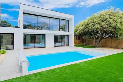 Image de Superbe villa neuve proche océan, piscine 4 chambres, 4 sdb 5*