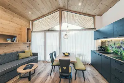 Image de Appartement \"Lichtung Woldererhof Wiesenduft\" avec vue sur les montagnes