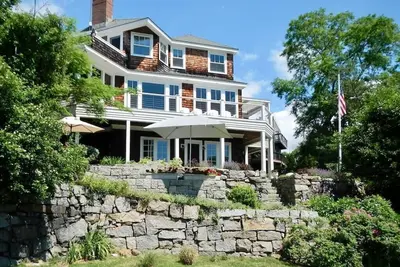 A tranquil ocean retreat steps from the water's edge