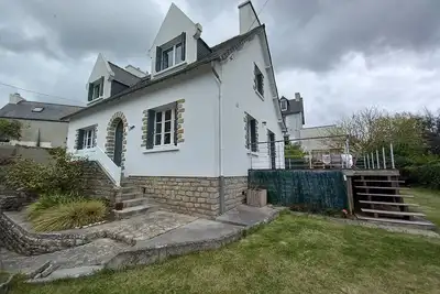 Image de Villa Oceane au coeur de Carantec à 150 mètres du bourg et 200mètres de la plage