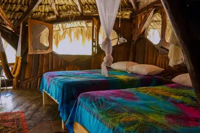 Image de Stay in La Palapa at La Quinta Orquídea, the most zen b&b in Puerto Morelos