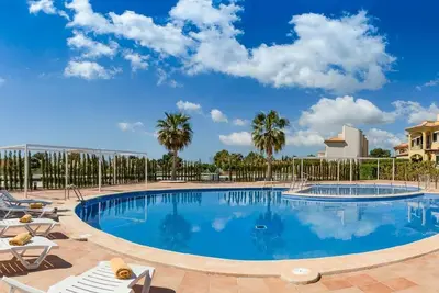 Maison de vacances Sa Ràpita pour 1 - 4 personnes avec 2 chambres à coucher - Maison jumelée